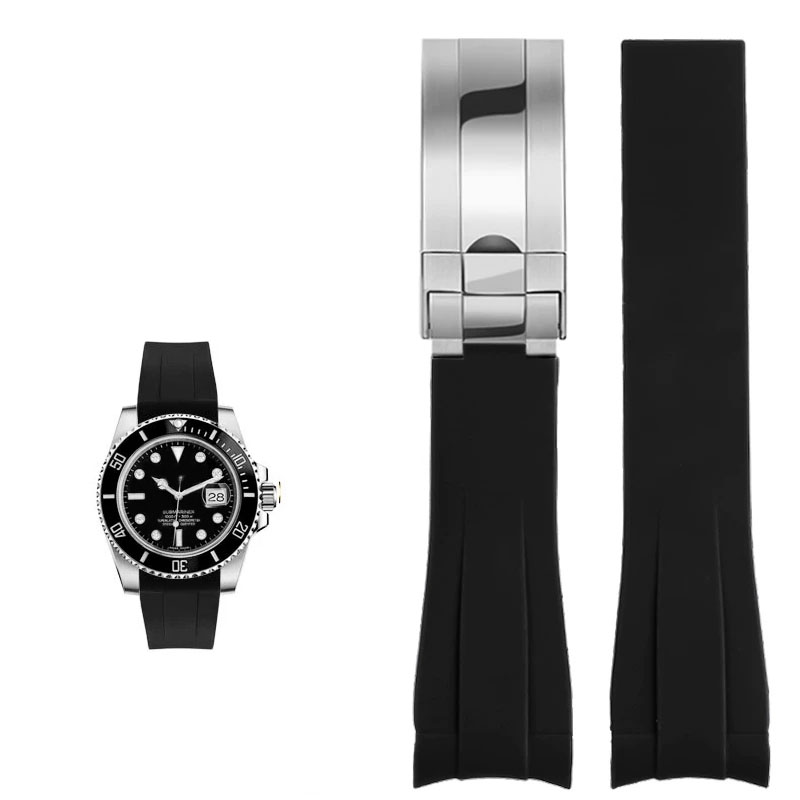 Rolex Watch Daytona - Bracelet de montre en silicone 20