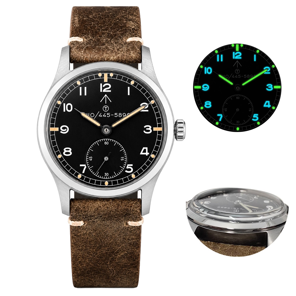 Tropic Strap Vintage - HRUODLAND Montres Hommes Montre Militaire avec