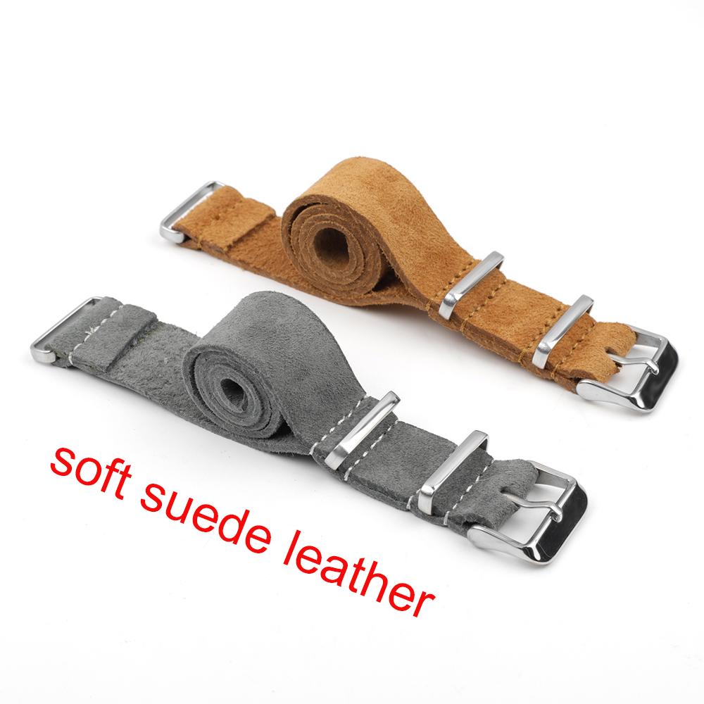 Bracelet de montre en daim sou - Suede Strap Watch avis et prix