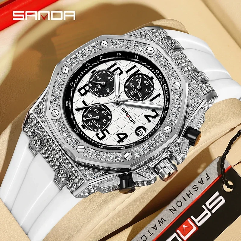 Montre à quartz pour homme SAN - Rubber Strap Diver avis et prix