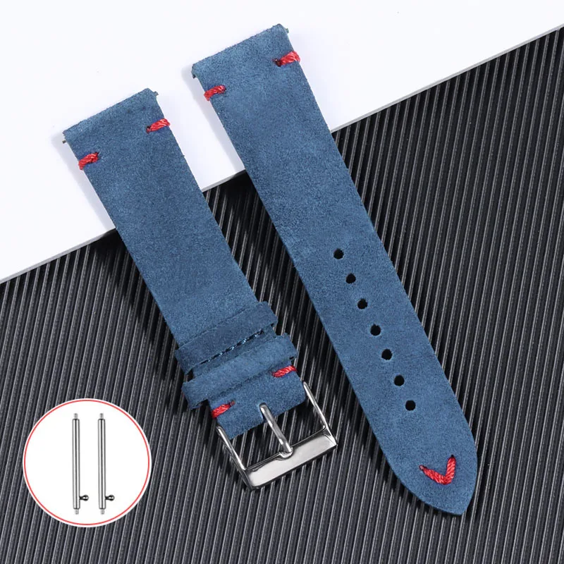 18mm 20mm 22mm haute qualité d - Suede Strap Watch avis et prix